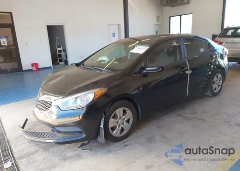 2016 Kia Forte Lx из США, поврежденный, VIN KNAFK4A68G5541113